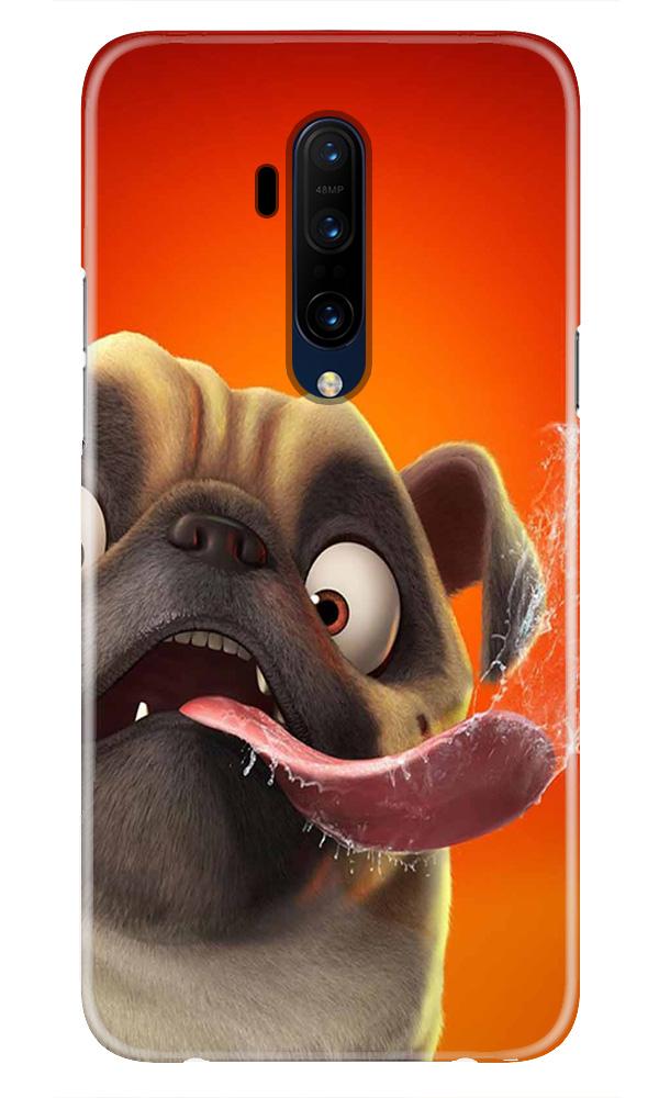 Dog Mobile Back Case for OnePlus 7T Pro  (Design - 343)