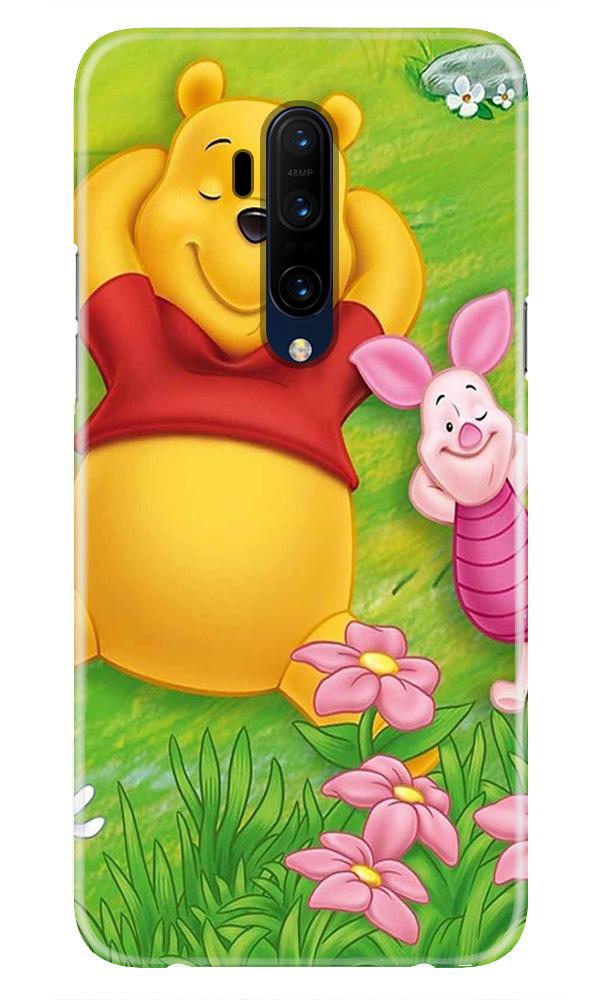 Winnie The Pooh Mobile Back Case for OnePlus 7T Pro(Design - 348)