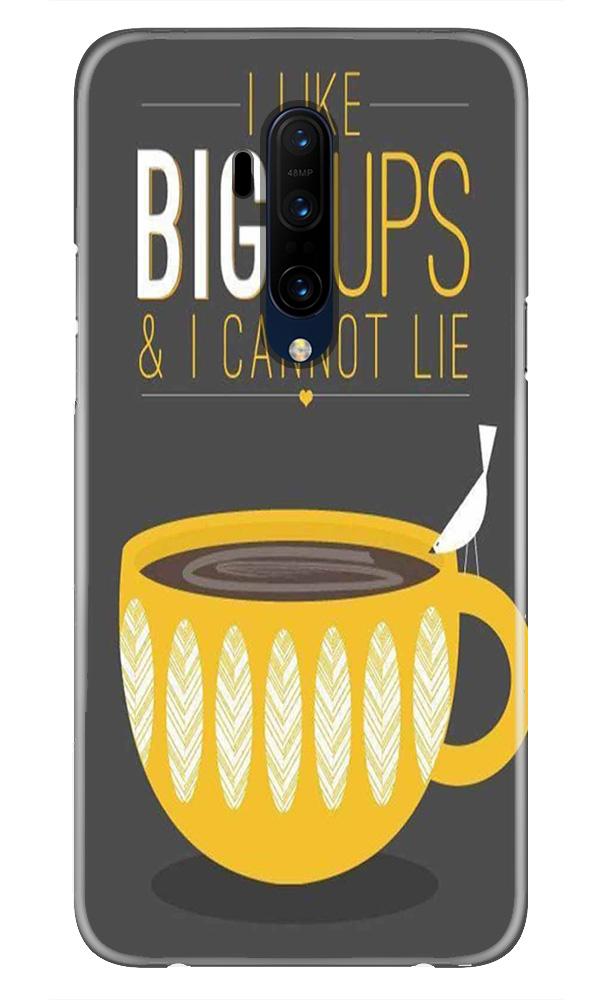 Big Cups Coffee Mobile Back Case for OnePlus 7T Pro  (Design - 352)