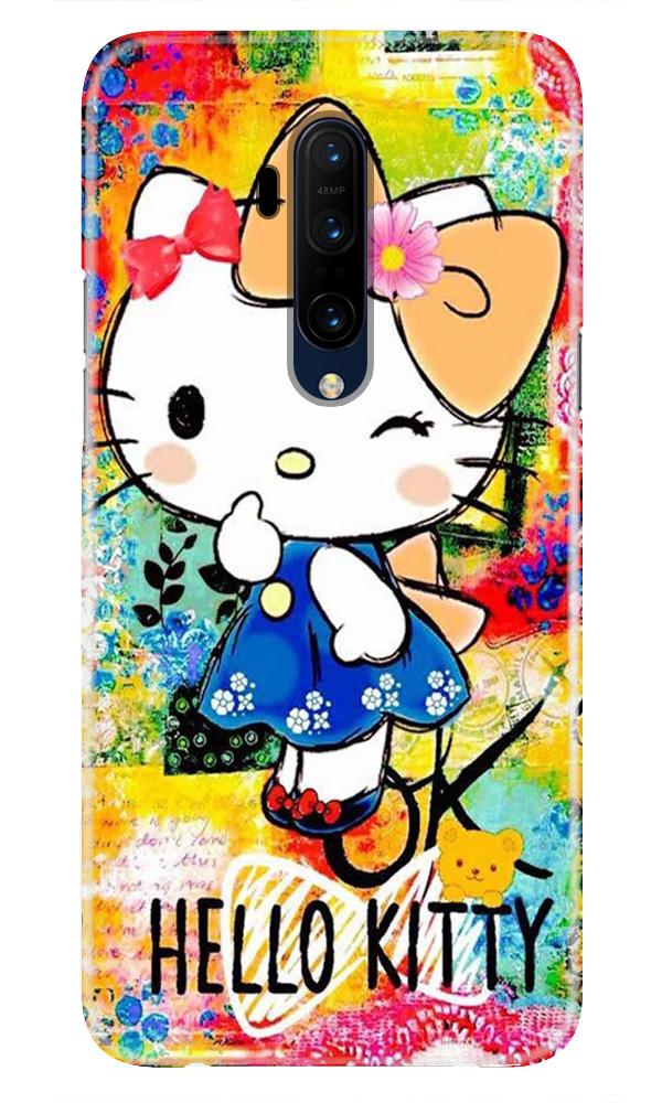 Hello Kitty Mobile Back Case for OnePlus 7T Pro(Design - 362)