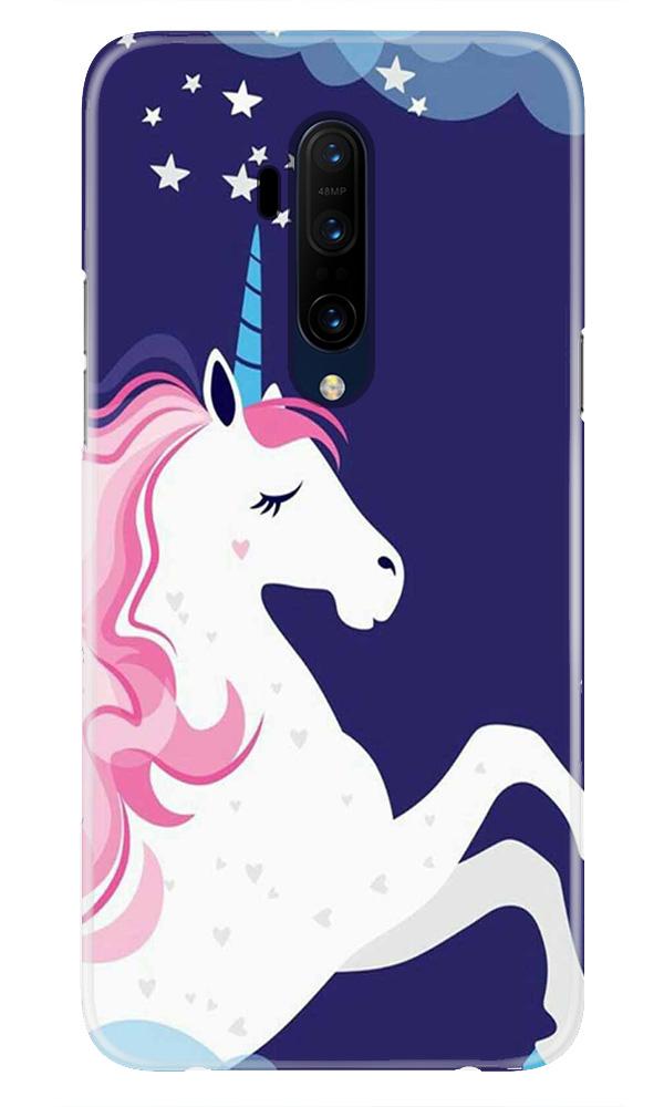 Unicorn Mobile Back Case for OnePlus 7T Pro  (Design - 365)
