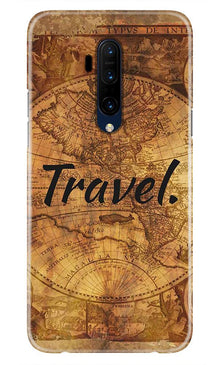 Travel Mobile Back Case for OnePlus 7T Pro  (Design - 375)