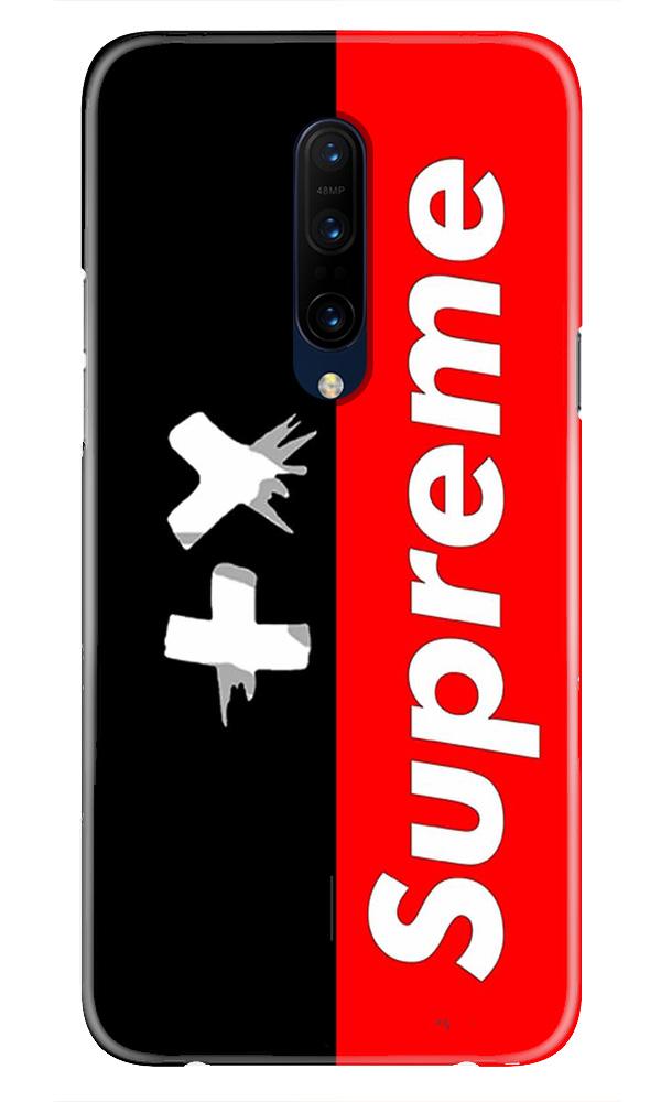 Supreme Mobile Back Case for OnePlus 7T Pro  (Design - 389)