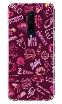 Party Theme Mobile Back Case for OnePlus 7T Pro  (Design - 392)