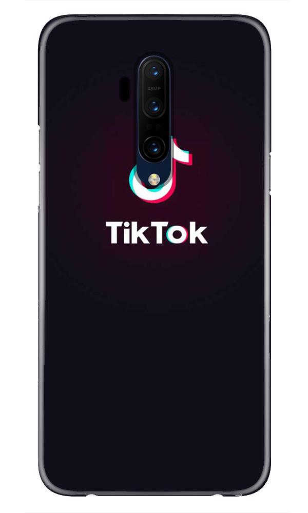 Tiktok Mobile Back Case for OnePlus 7T Pro  (Design - 396)