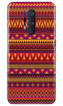 Zigzag line pattern2 Mobile Back Case for OnePlus 8 Pro (Design - 10)