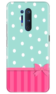 Gift Wrap Mobile Back Case for OnePlus 8 Pro (Design - 30)