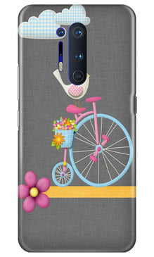 Sparron with cycle Mobile Back Case for OnePlus 8 Pro (Design - 34)