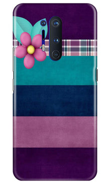 Purple Blue Mobile Back Case for OnePlus 8 Pro (Design - 37)