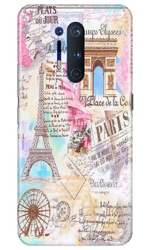 Paris Eiftel Tower Mobile Back Case for OnePlus 8 Pro (Design - 54)