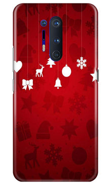 Christmas Mobile Back Case for OnePlus 8 Pro (Design - 78)