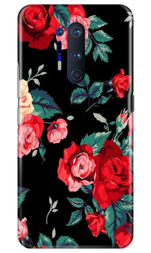 Red Rose2 Mobile Back Case for OnePlus 8 Pro (Design - 81)