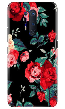 Red Rose2 Mobile Back Case for OnePlus 8 Pro (Design - 81)