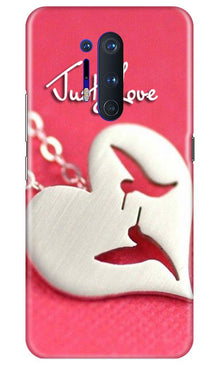 Just love Mobile Back Case for OnePlus 8 Pro (Design - 88)