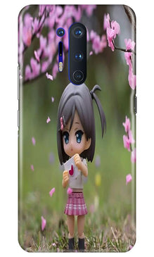 Cute Girl Mobile Back Case for OnePlus 8 Pro (Design - 92)