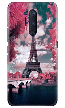 Eiffel Tower Mobile Back Case for OnePlus 8 Pro  (Design - 101)