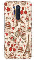 Love Paris Case for OnePlus 8 Pro  (Design - 103)