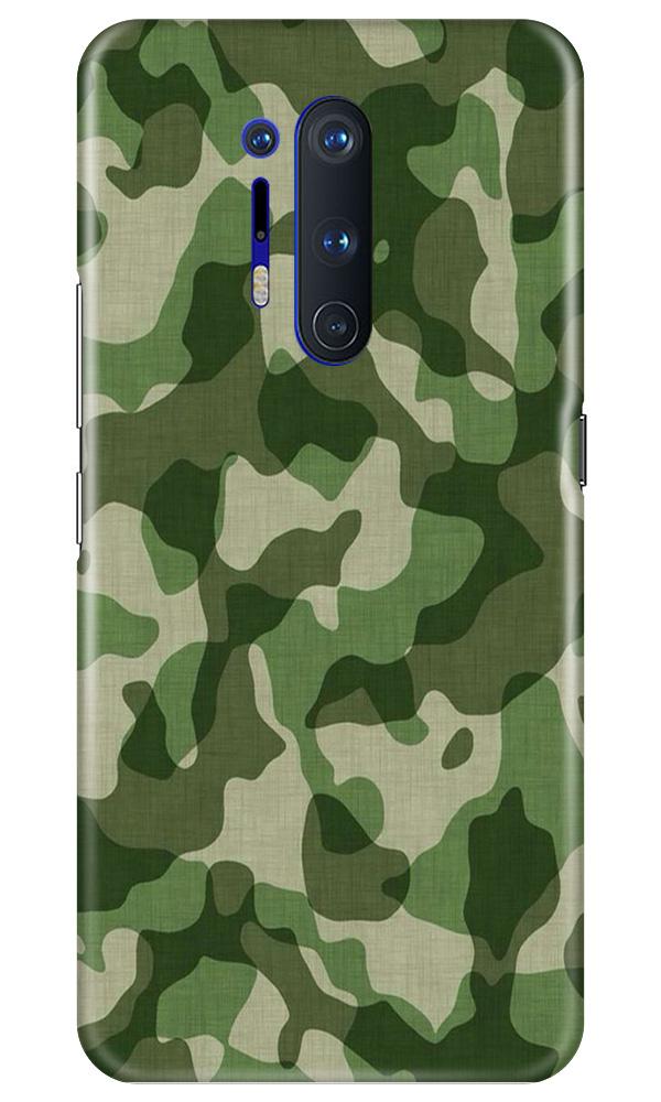 Army Camouflage Case for OnePlus 8 Pro  (Design - 106)