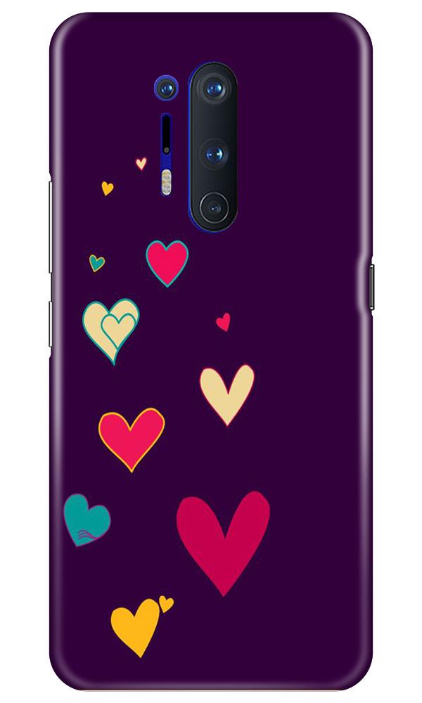 Purple Background Case for OnePlus 8 Pro  (Design - 107)