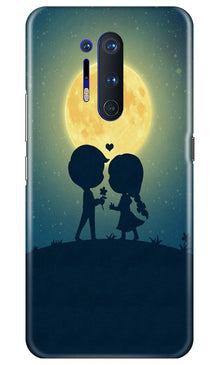 Love Couple Mobile Back Case for OnePlus 8 Pro  (Design - 109)