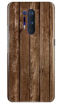 Wooden Look Mobile Back Case for OnePlus 8 Pro  (Design - 112)