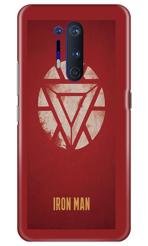 Iron Man Superhero Case for OnePlus 8 Pro  (Design - 115)