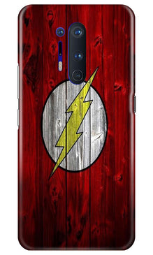 Flash Superhero Mobile Back Case for OnePlus 8 Pro  (Design - 116)