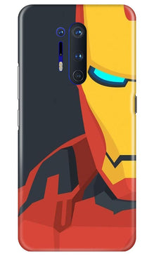 Iron Man Superhero Mobile Back Case for OnePlus 8 Pro  (Design - 120)