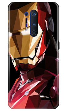 Iron Man Superhero Mobile Back Case for OnePlus 8 Pro  (Design - 122)