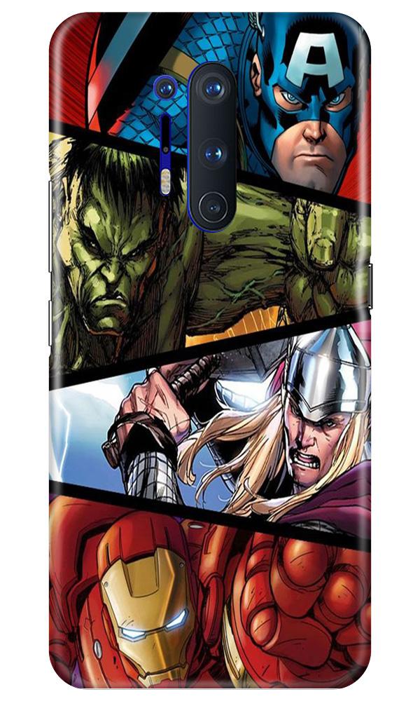 Avengers Superhero Case for OnePlus 8 Pro  (Design - 124)