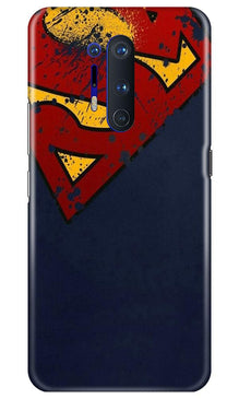 Superman Superhero Mobile Back Case for OnePlus 8 Pro  (Design - 125)