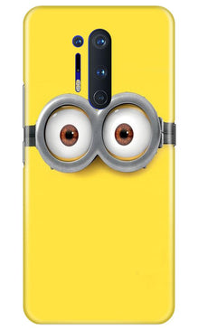 Minions Mobile Back Case for OnePlus 8 Pro  (Design - 128)