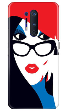 Girlish Mobile Back Case for OnePlus 8 Pro  (Design - 131)