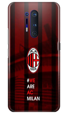 AC Milan Mobile Back Case for OnePlus 8 Pro  (Design - 155)