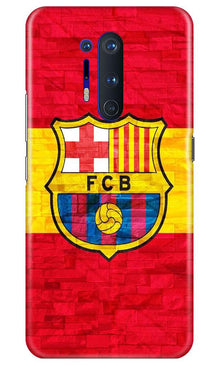 FCB Football Mobile Back Case for OnePlus 8 Pro  (Design - 174)