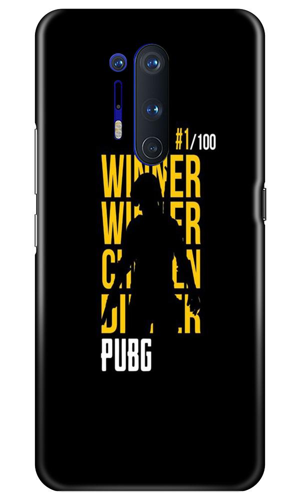 Pubg Winner Winner Case for OnePlus 8 Pro  (Design - 177)