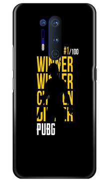 Pubg Winner Winner Mobile Back Case for OnePlus 8 Pro  (Design - 177)