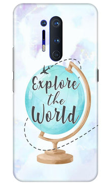 Explore the World Mobile Back Case for OnePlus 8 Pro (Design - 207)