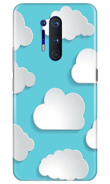 Clouds Mobile Back Case for OnePlus 8 Pro (Design - 210)