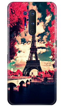 Eiffel Tower Mobile Back Case for OnePlus 8 Pro (Design - 212)
