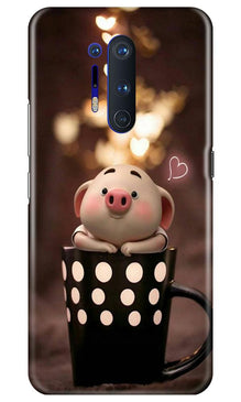 Cute Bunny Mobile Back Case for OnePlus 8 Pro (Design - 213)