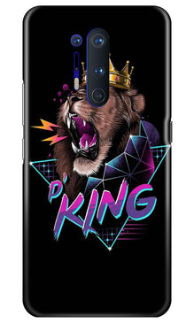 Lion King Mobile Back Case for OnePlus 8 Pro (Design - 219)