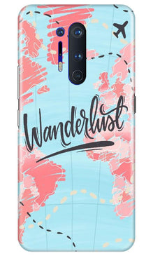Wonderlust Travel Mobile Back Case for OnePlus 8 Pro (Design - 223)