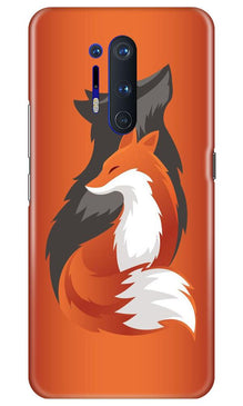 Wolf  Mobile Back Case for OnePlus 8 Pro (Design - 224)