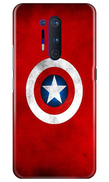 Captain America Mobile Back Case for OnePlus 8 Pro (Design - 249)