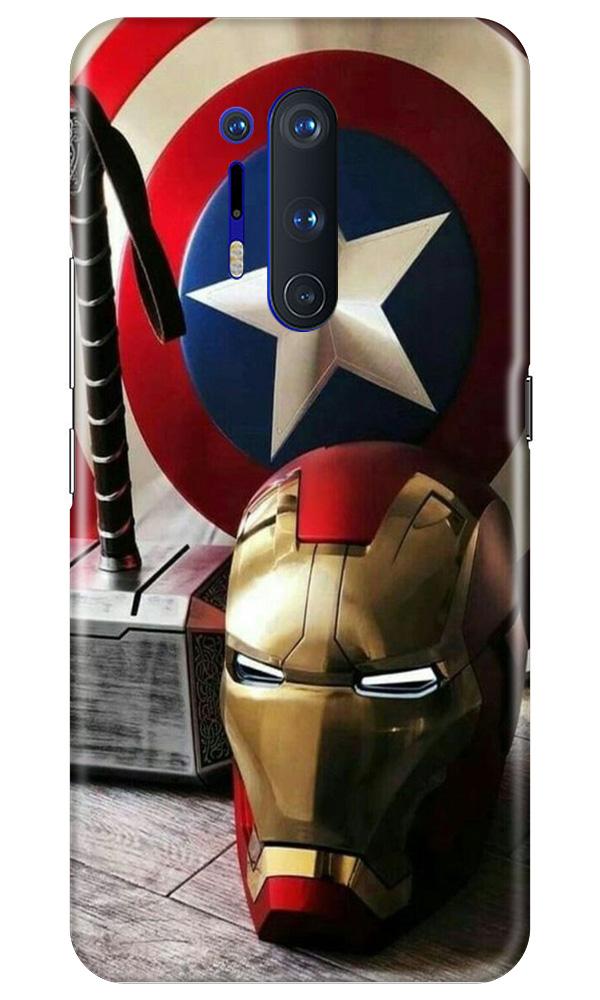 Ironman Captain America Case for OnePlus 8 Pro (Design No. 254)