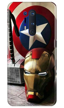 Ironman Captain America Mobile Back Case for OnePlus 8 Pro (Design - 254)
