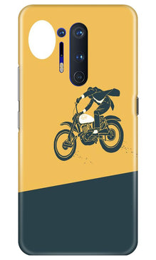 Bike Lovers Mobile Back Case for OnePlus 8 Pro (Design - 256)
