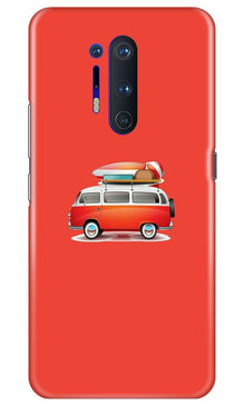 Travel Bus Mobile Back Case for OnePlus 8 Pro (Design - 258)