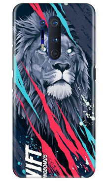Lion Mobile Back Case for OnePlus 8 Pro (Design - 278)
